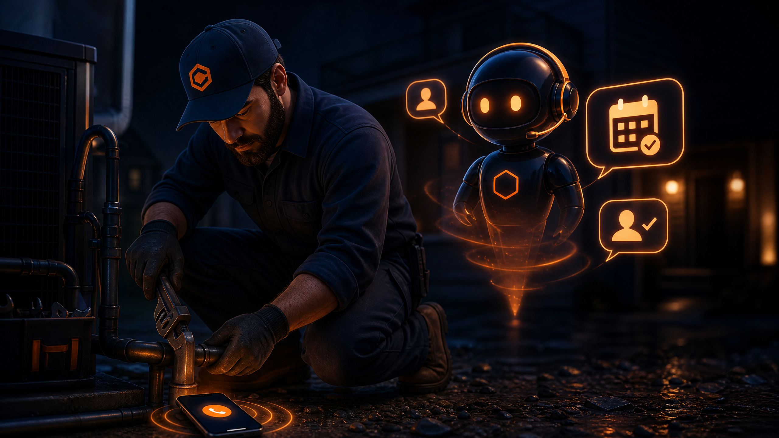 AI-powered home service business