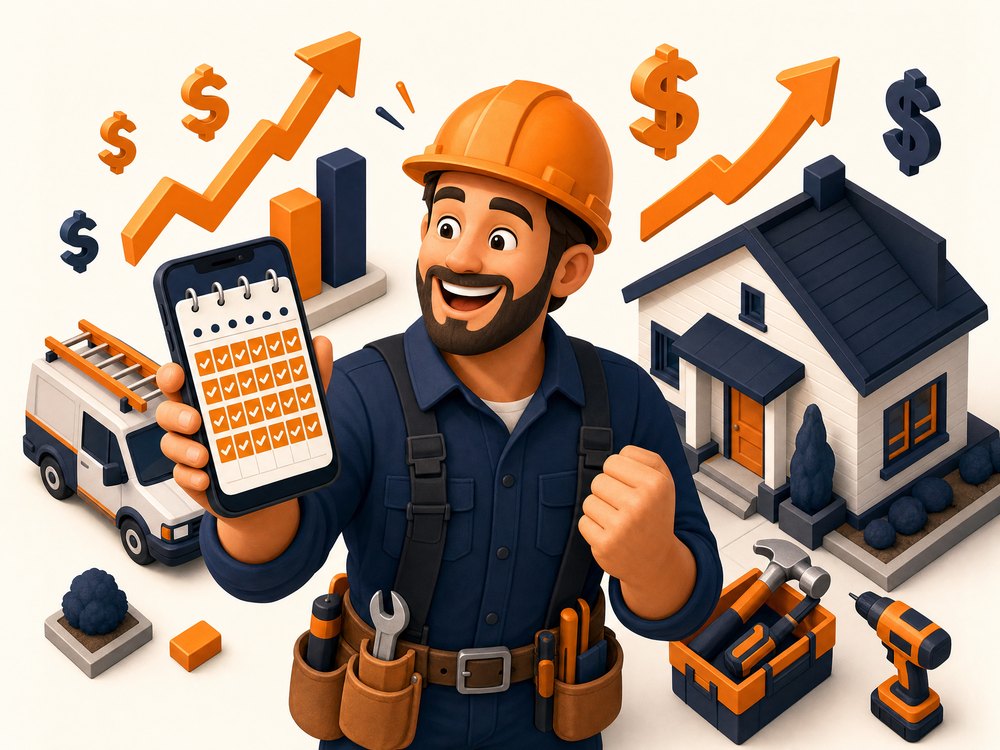 Home service business results
